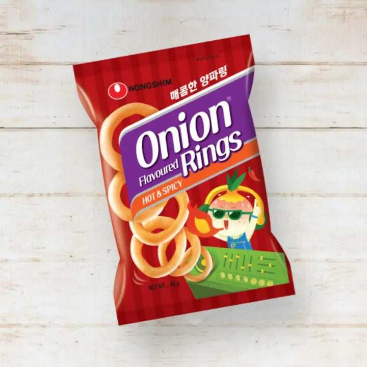 Nongshim Onion Rings Hot & Spicy 40g Nongshim - Butikkom