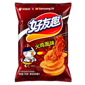 Orion Buldak Ramen Chips Turkey Flavor 70g