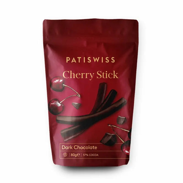 PATISLOVE Cherry Sticks & Dark Chocolate 80g PATISLOVE - Butikkom