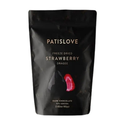 PATISLOVE Freeze Dried Strawberry & Dark Chocolate 80g PATISLOVE - Butikkom