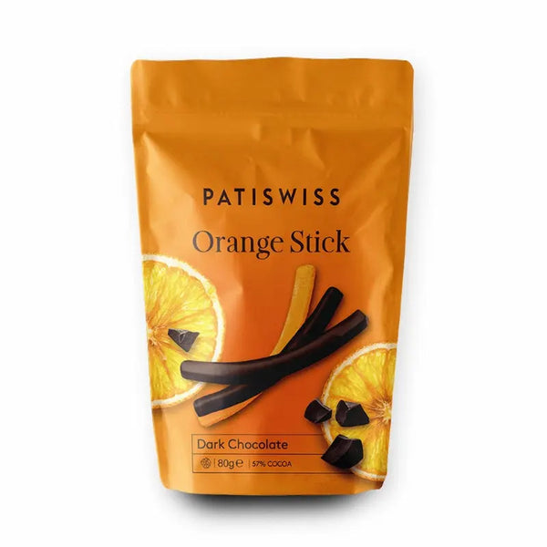 PATISLOVE Orange Sticks & Dark Chocolate 80g PATISLOVE - Butikkom