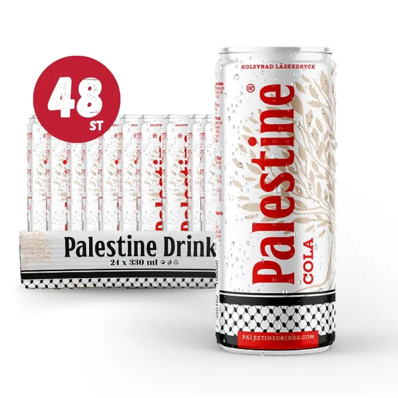 Palestine Cola 48 x 330ml Palestine Drinks - Butikkom