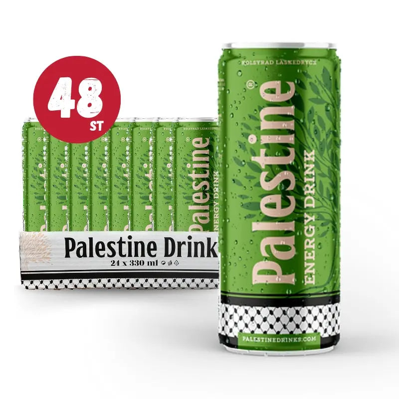 Palestine Energy Drink 48 x 250ml Palestine Drinks - Butikkom