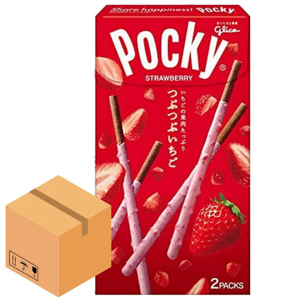 Pocky Strawberry flavor 55g x 10st Pocky - Butikkom