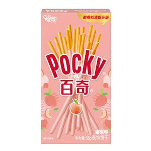 Pocky Peach Flavour 55g