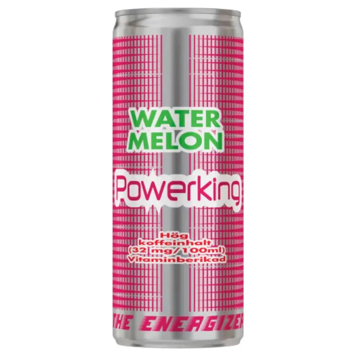 Powerking Watermelon Energidryck 24st Powerking - Butikkom