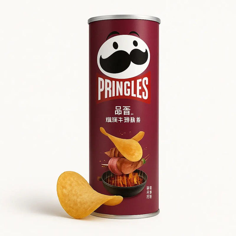 Pringles BBQ Steak Flavour 110g Pringles - Butikkom