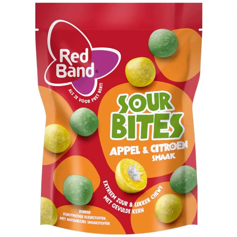 Red Band Sour Bites Appel & Citroen 145g Red Band - Butikkom