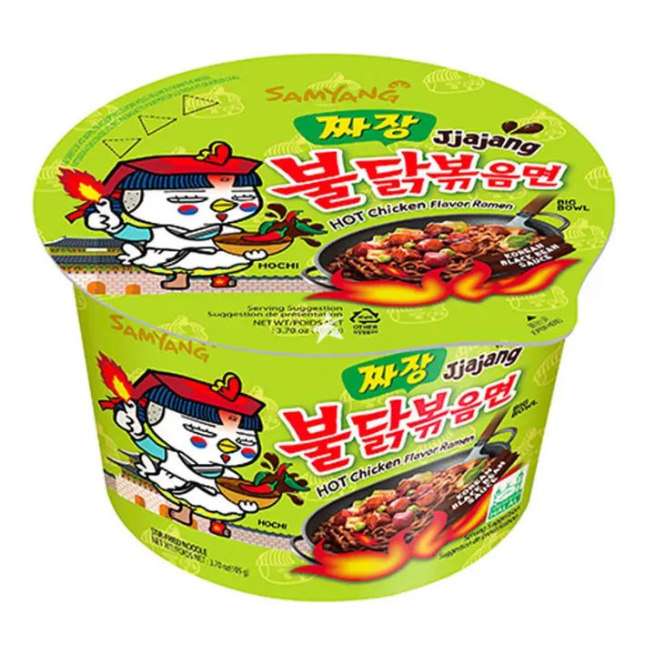 Samyang Hot Chicken Jjajang 105g Samyang - Butikkom