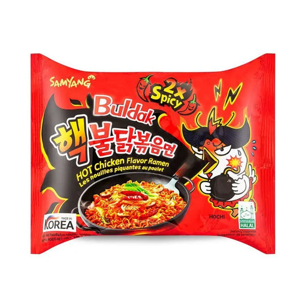 Samyang Hot Chicken Ramen 2x Spicy 140g Samyang - Butikkom