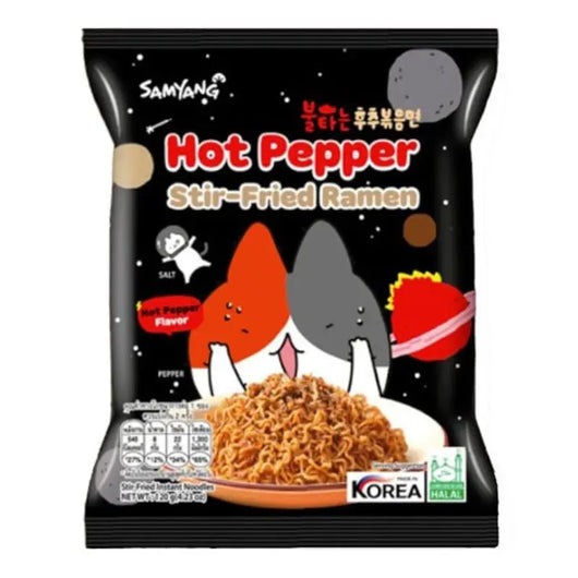 Samyang Hot Pepper Stir-Fried Ramen 120g Samyang - Butikkom