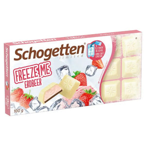 Schogetten Freeze me Jordgubb 100g