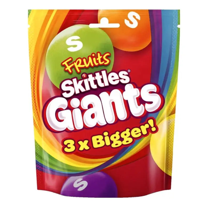 Skittles Giants Fruits 132g Skittles - Butikkom