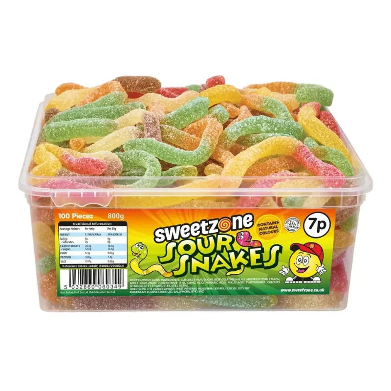 Sour Snakes 800g - Butikkom