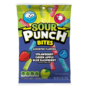 Sour Punch Bites 3 Assorted Flavors 105g