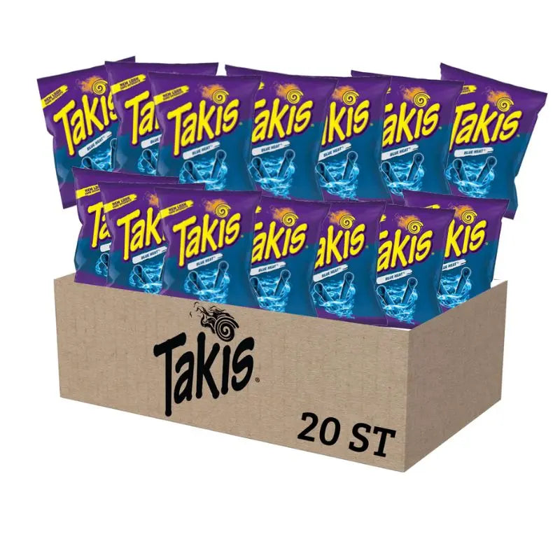 Köp Takis Blue Heat 92g online från lagerhylla | Butikkom