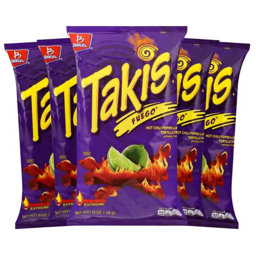 Takis Fuego 5 x 56g Takis - Butikkom