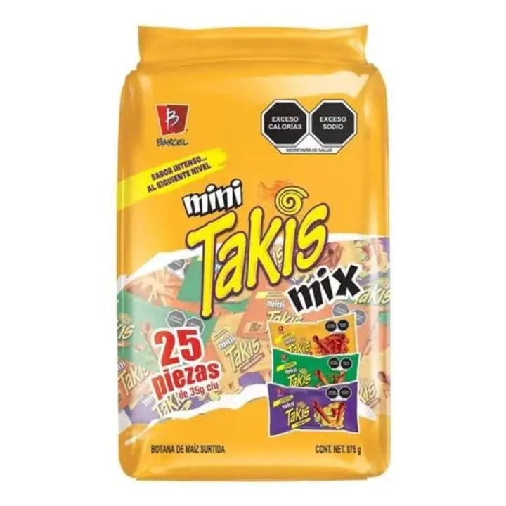 Takis Mini MIX 35g x 25st Takis - Butikkom