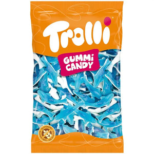 Trolli Blå Hajar 1kg