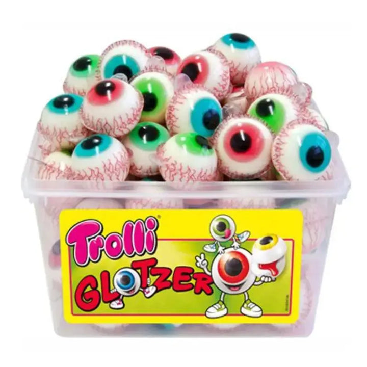 Trolli Glotzer Eyeballs 19g x 60st - Butikkom