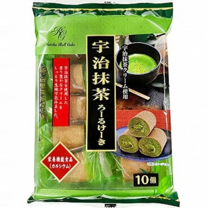 UJI Matcha Roll Cake 152g Tokyo Bread - Butikkom