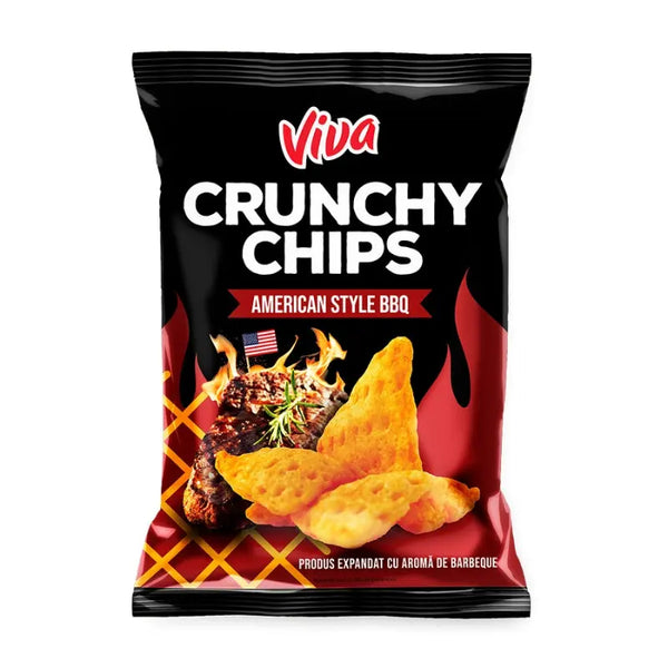 Viva Chips Americam Style BBQ 100g European Food - Butikkom