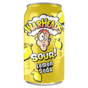 Warheads Sour Lemon Soda 355ml