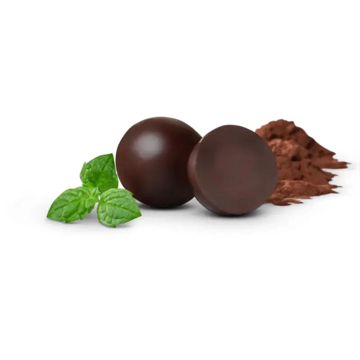 70% Mörka Chokoladkulor Mint 90g Nordthy - Butikkom
