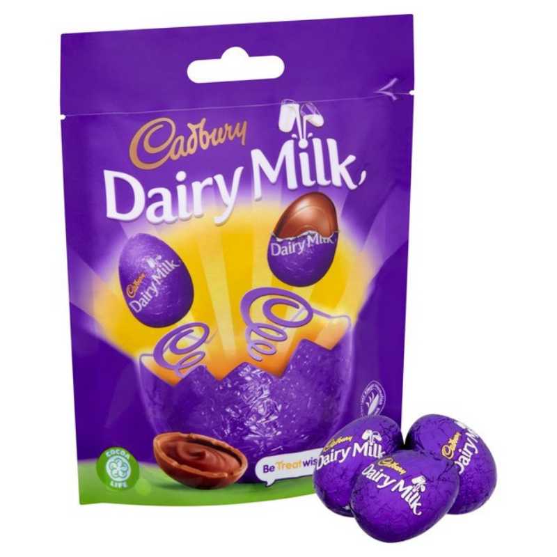 Cadbury Mini Filled Egg Bag 77g Cadbury - Butikkom