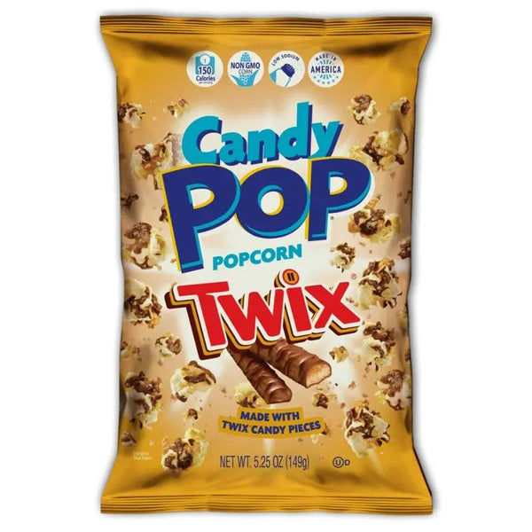 Candy Pop Popcorn Twix 149g Candy Pop - Butikkom