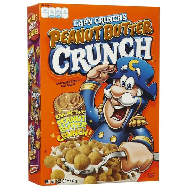 Cap'n Crunch Peanut Butter Crunch 355g Cap'n Crunch - Butikkom