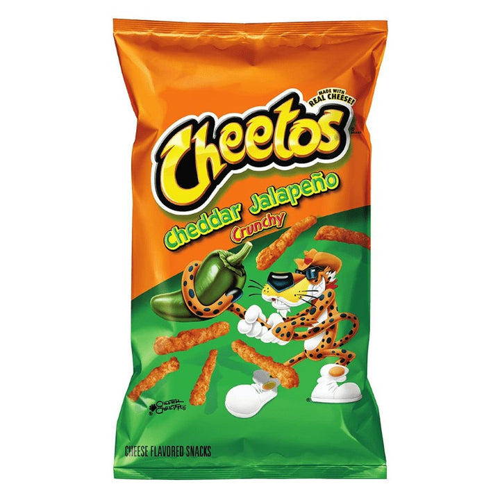 Cheetos Cheddar Jalapeno, 226g Cheetos - Butikkom