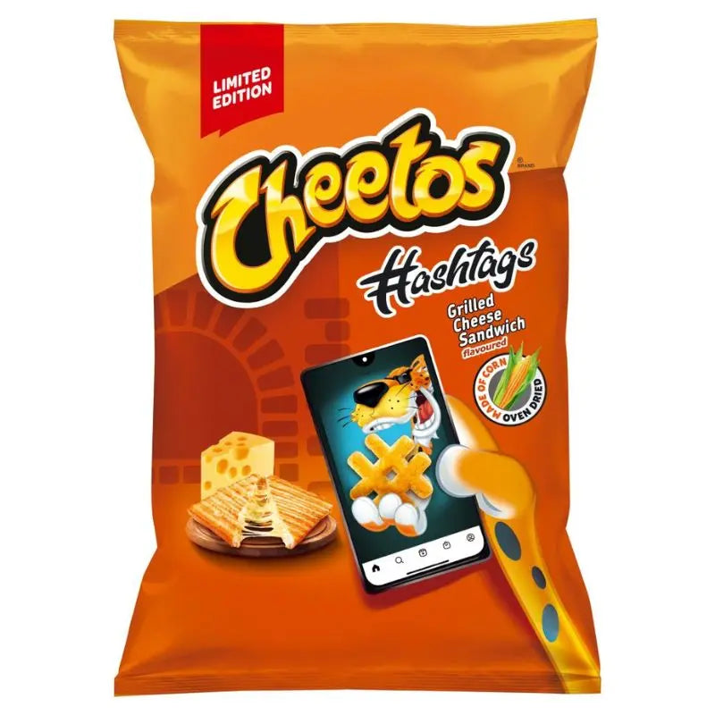 Köp Cheetos Hashtags Grilled cheese sandwich 130g Butikkom