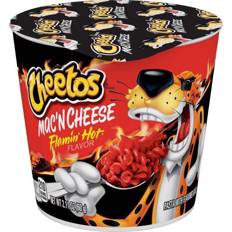 Cheetos Mac 'N Cheese, Flamin' Hot Flavor 60g Cheetos - Butikkom