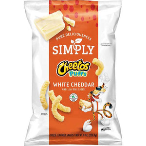 Cheetos Simply White Cheddar Puffs 227g
