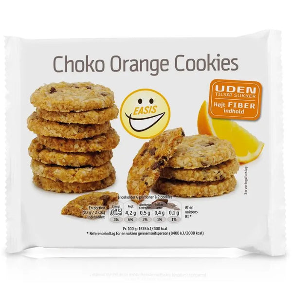 Choko Orange Cookies 132g EASIS - Butikkom