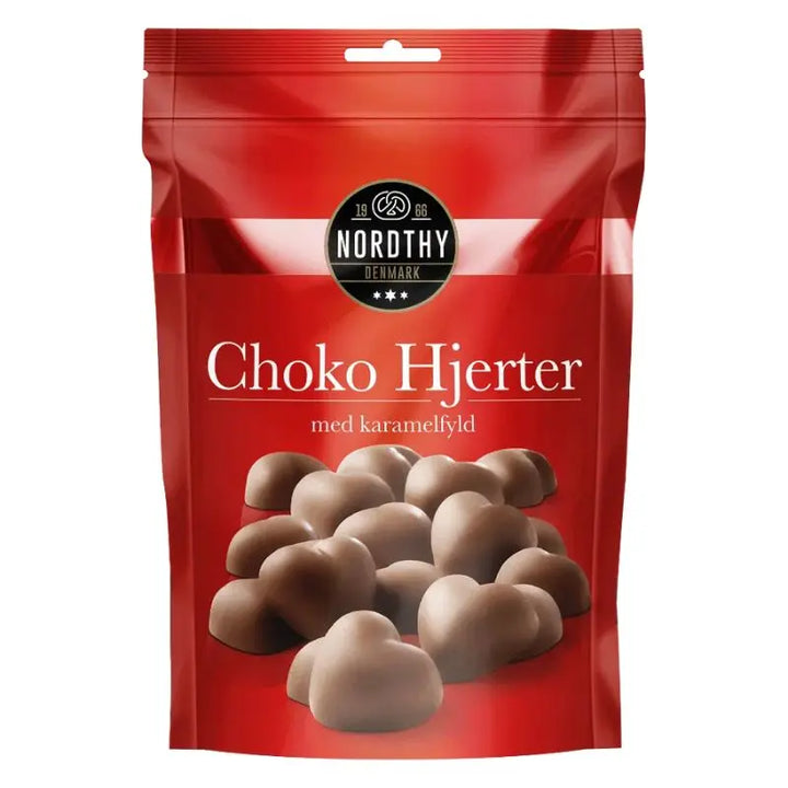 Chokohjärtan & Mjölkchoklad 125g Nordthy - Butikkom