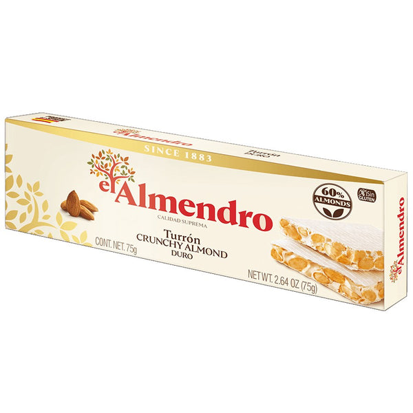 Crunchy Almond Turron, 75 g El Almendro - Butikkom