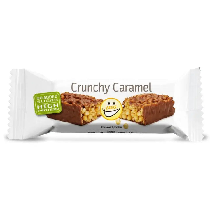 Crunchy Caramel bar 35g EASIS - Butikkom