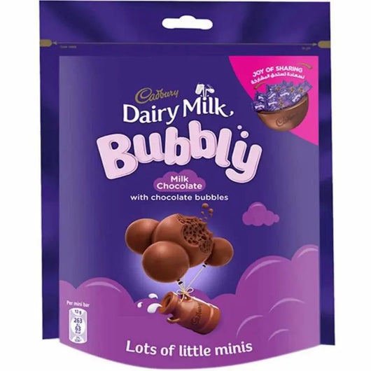 Dairy Milk Bubbly Milk Chocolate 108g Cadbury - Butikkom