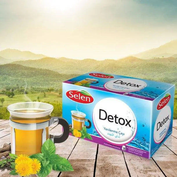 Detox Grönt te, 20st tepåsar Selen - Butikkom