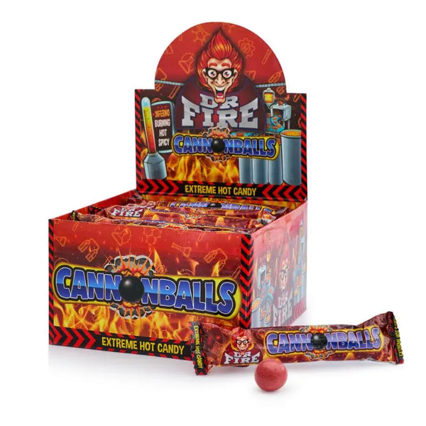 Dr. Fire Cannonballs Extreme Hot Candy 40g Felko - Butikkom