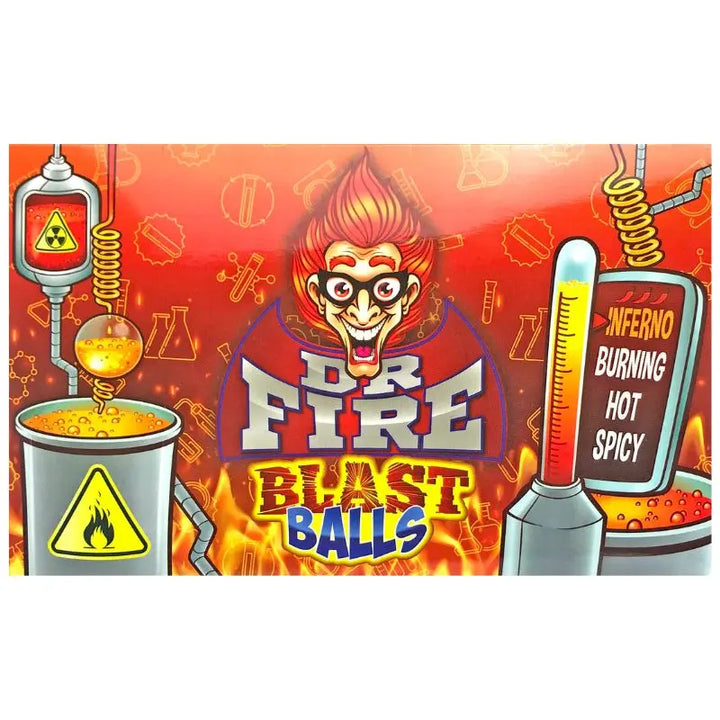 Dr.Fire Blast Balls Extreme Hot Candy 90g Bazooka - Butikkom