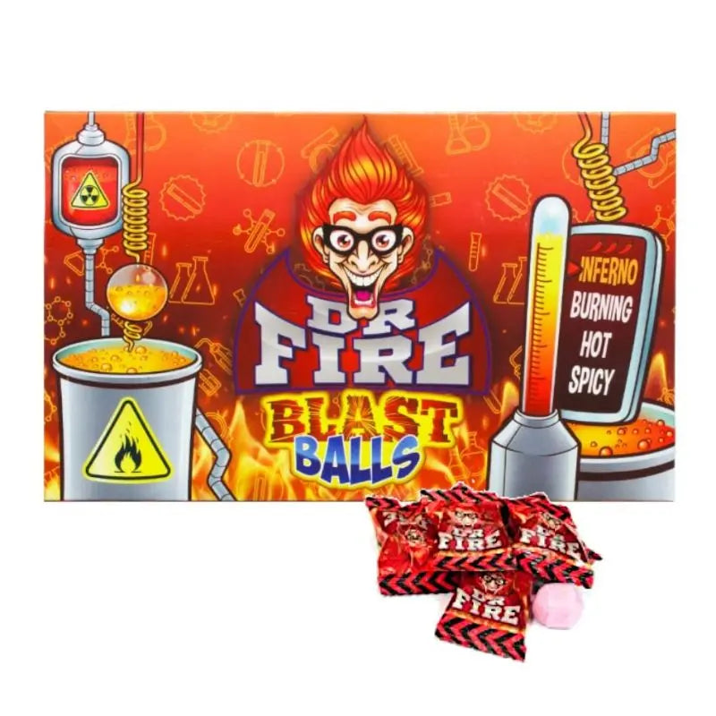 Dr.Fire Blast Balls Extreme Hot Candy 90g Bazooka - Butikkom