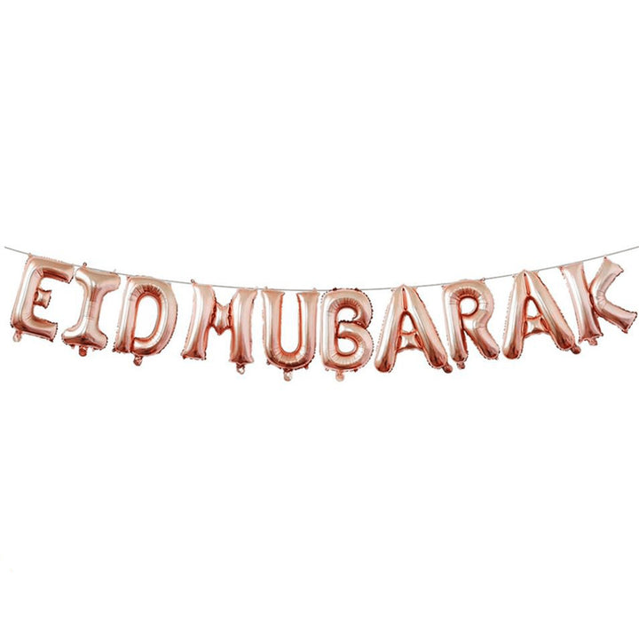 Eid Mubarak ballongset, rosa Butikkom - Butikkom