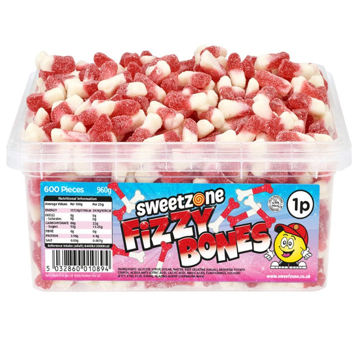 Fizzy Bones 900g Sweetzone - Butikkom