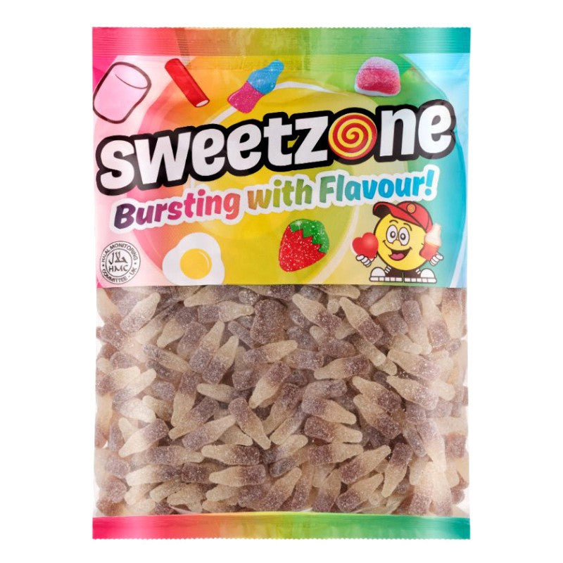 Fizzy Cola Bottles 1kg Sweetzone - Butikkom