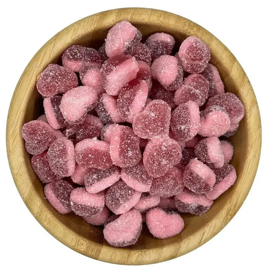 Fizzy Strawberry Hearts 1kg Sweetzone - Butikkom