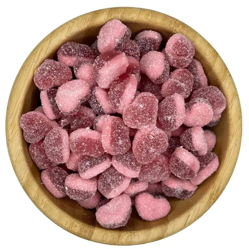 Fizzy Strawberry Hearts Sweetzone - Butikkom