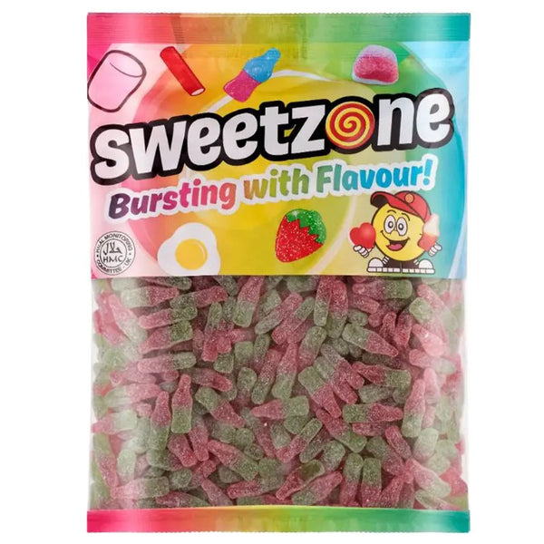 Fizzy Watermelon Bottles 900g Sweetzone - Butikkom